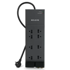 Belkin Surge Protectors & Power Strips>8-Outlet Home/Office Surge Protector w/Telephone Line + Extended Cord