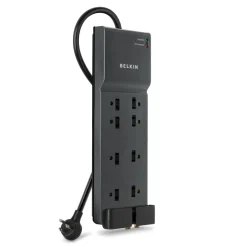 Belkin Surge Protectors & Power Strips>8-Outlet Home/Office Surge Protector w/Telephone Line + Extended Cord