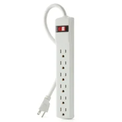 Belkin Surge Protectors & Power Strips>6-Outlet Surge Protector with 2 ft. Cord (2-Pack)