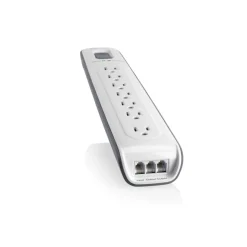 Belkin Surge Protectors & Power Strips>7-outlet Surge Protector with 12 ft Power Cord with Telephone Protection