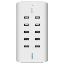 Belkin Surge Protectors & Power Strips>10-Port USB Charging Station